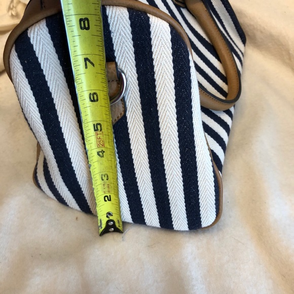 Mia & Luca Canvas Bag with Double Leather Handles - Picture 3 of 11